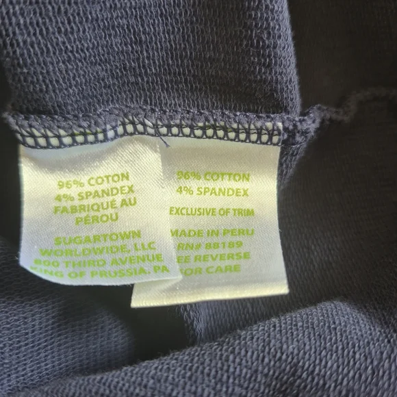 Kids Lilly Pulitzer Navy and White Kids Top - Picture 3 of 4